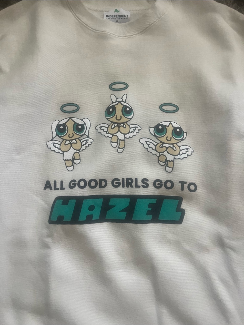 Hazel Graphic power puff girls Crewneck Sweatshirt - Picture 2 of 7